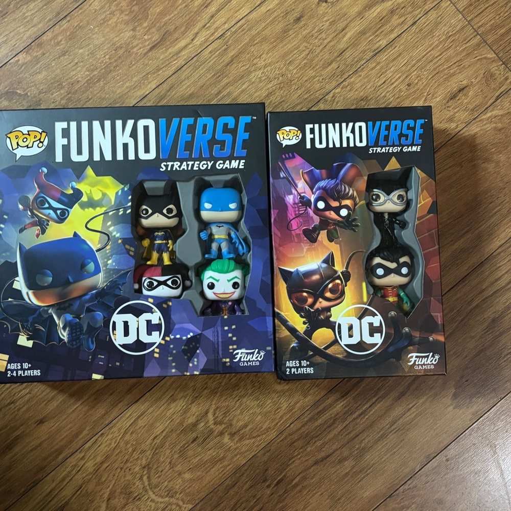 FunkoVerse DC Pop! Strategy Game Set - Multicolor new